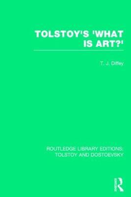 Tolstoy's 'What is Art?' - Terry Diffey - cover