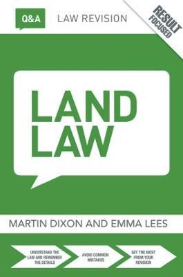 Q&A Land Law - Martin Dixon,Emma Lees - cover