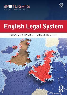 English Legal System - Ryan Murphy,Frances Burton - cover
