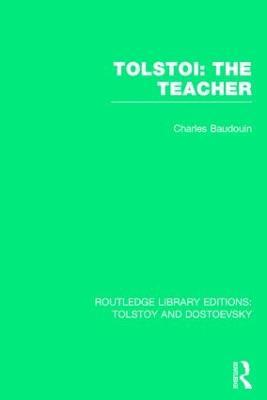Tolstoi: The Teacher - Charles-Baudouin - cover