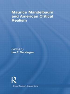 Maurice Mandelbaum and American Critical Realism - cover