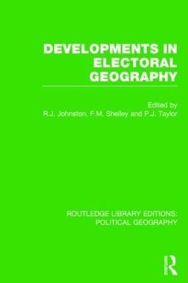 Developments in Electoral Geography - cover