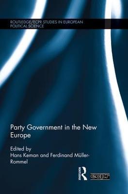 Party Government in the New Europe - cover