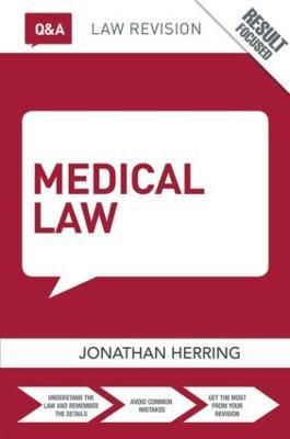 Q&A Medical Law - Jonathan Herring - cover