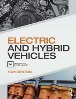 Electric and Hybrid Vehicles - Tom Denton - cover