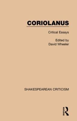 Coriolanus: Critical Essays - cover