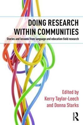 Doing Research within Communities: Stories and lessons from language and education field research - cover