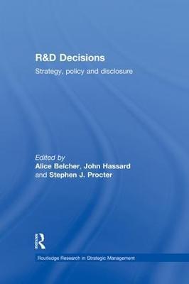 R&D Decisions: Strategy Policy and Innovations - cover