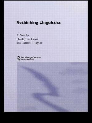 Rethinking Linguistics - cover