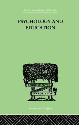 Psychology And Education - Robert Morris Ogden - cover