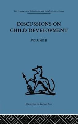 Discussions on Child Development: Volume two - cover