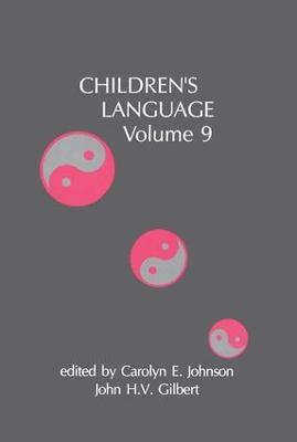 Children's Language: Volume 9 - cover