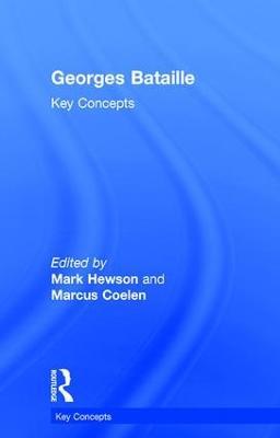 Georges Bataille: Key Concepts - cover