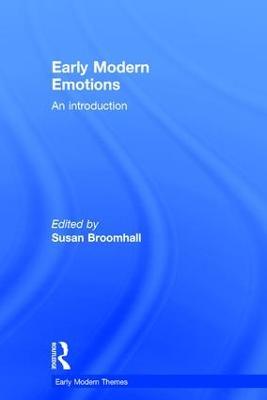 Early Modern Emotions: An Introduction - cover