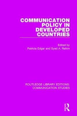 Communication Policy in Developed Countries - cover