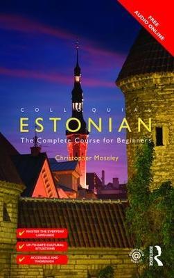 Colloquial Estonian - Christopher Moseley - cover