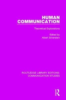 Human Communication: Theoretical Explorations - cover