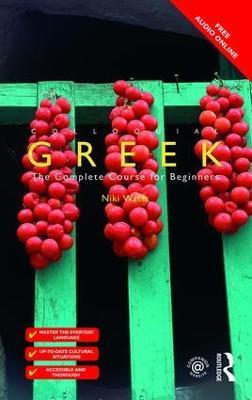 Colloquial Greek - Niki Watts - cover