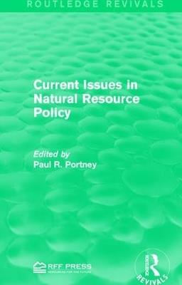 Current Issues in Natural Resource Policy - cover