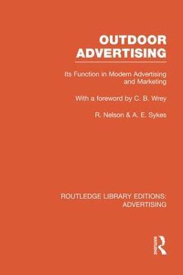 Outdoor Advertising - Richard Nelson,Anthony Sykes - cover