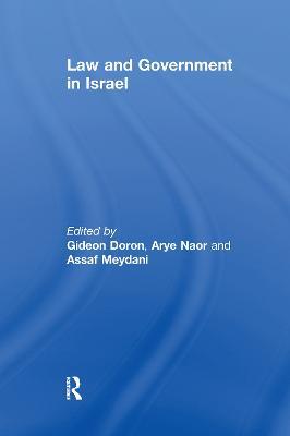 Law and Government in Israel - cover