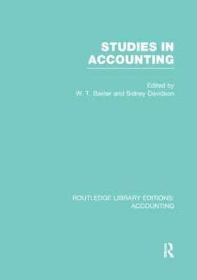 Studies in Accounting - cover