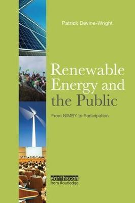 Renewable Energy and the Public: From NIMBY to Participation - cover