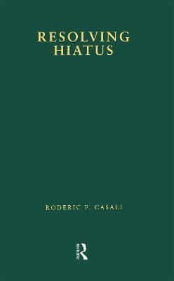 Resolving Hiatus - Roderic F. Casali - cover