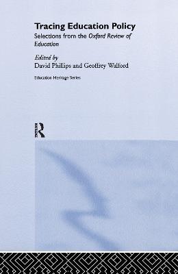 Tracing Education Policy: Selections from the Oxford Review of Education - cover