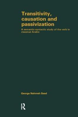 Transivity Causatn & Passivizatn - Saad - cover