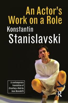 An Actor's Work on a Role - Konstantin Stanislavski - cover