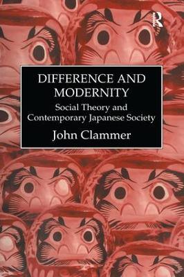 Difference & Modernity - Clammer - cover
