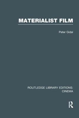 Materialist Film - Peter Gidal - cover