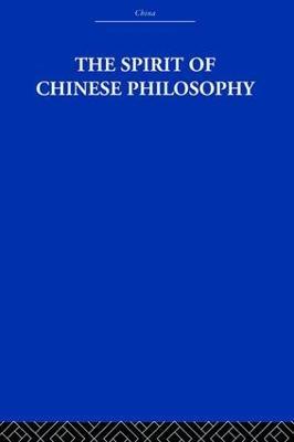 The Spirit of Chinese Philosophy - Fung Yu-Lan - cover