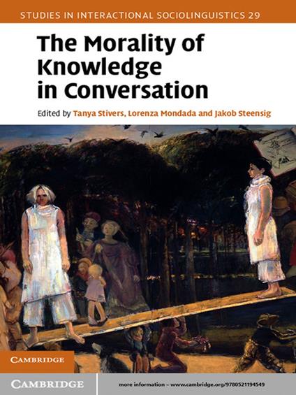 The Morality of Knowledge in Conversation