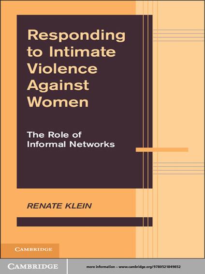 Responding to Intimate Violence against Women