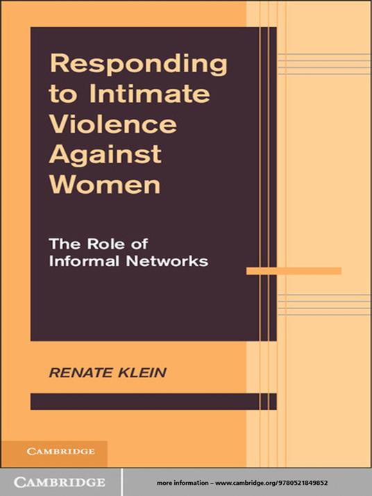 Responding to Intimate Violence against Women