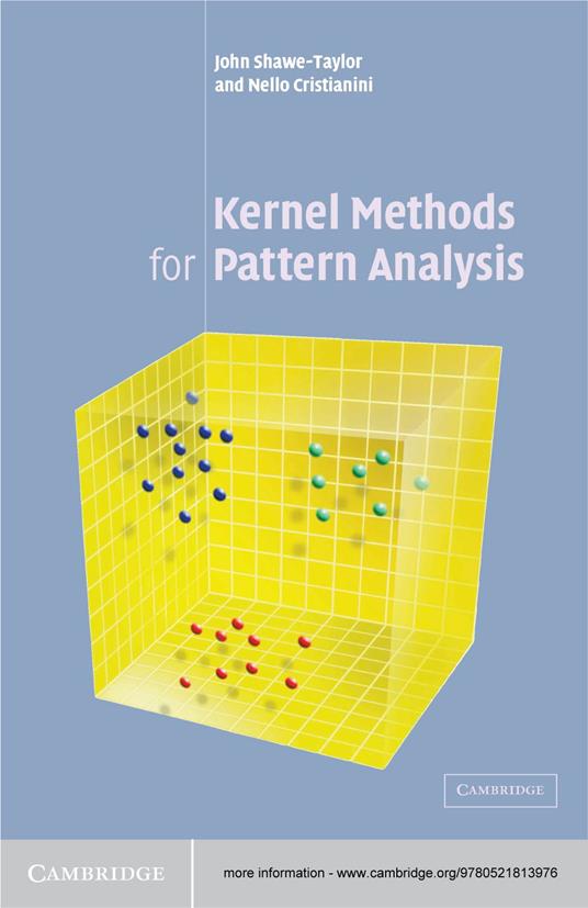 Kernel Methods for Pattern Analysis