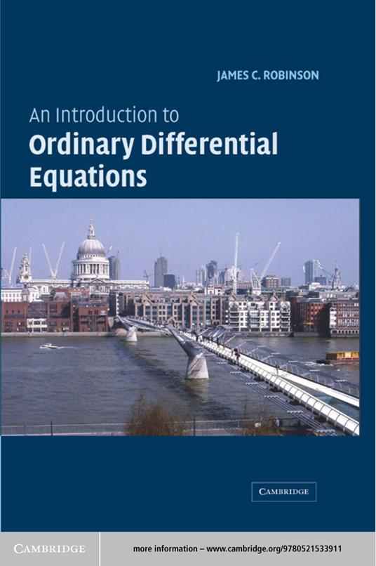 An Introduction to Ordinary Differential Equations