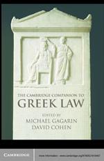 The Cambridge Companion to Ancient Greek Law