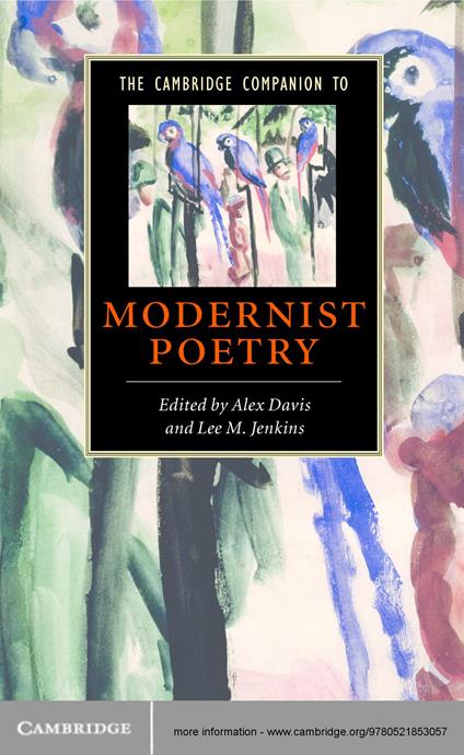 The Cambridge Companion to Modernist Poetry