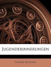 Jugenderinnerungen - Therese Devrient - cover