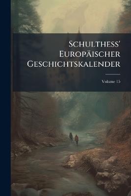 Schulthess' Europäischer Geschichtskalender; Volume 15 - Anonymous - cover