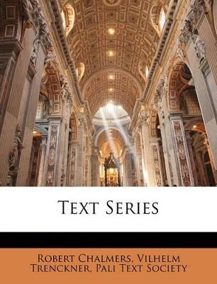 Text Series - Robert Pali Text Society - cover
