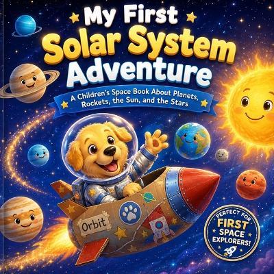 My First Solar System Adventure: A Children's Space Book About Planets, Rockets, the Sun, and the Stars - Dr Henrietta E Guidry - cover