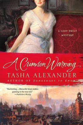 A Crimson Warning - Tasha Alexander - cover