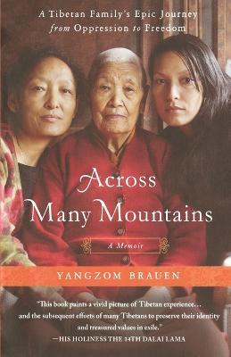 Across Many Mountains - Yangzom Brauen - cover