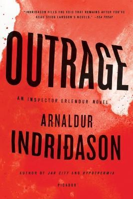 Outrage - Arnaldur Indridason - cover