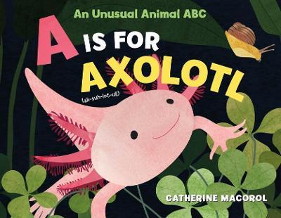 A Is for Axolotl: An Unusual Animal ABC - Catherine Macorol - cover