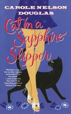 Cat in a Sapphire Slipper: A Midnight Louie Mystery - Carole Nelson Douglas - cover